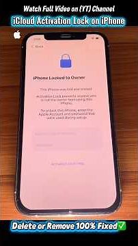 How unlock iCloud on iPhone 2026 #iphone #apple #icloud #shorts #icloudking #foryou #fyp