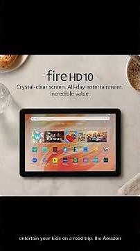Unboxing and Review of the Latest Amazon Fire HD 10 Tablet - Perfect for Relaxing with its