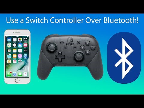 How To Use A Switch Pro Controller Over Bluetooth!