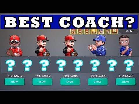 Baseball 9 NEW Coach Update! What Coach Should I Get? Full Review