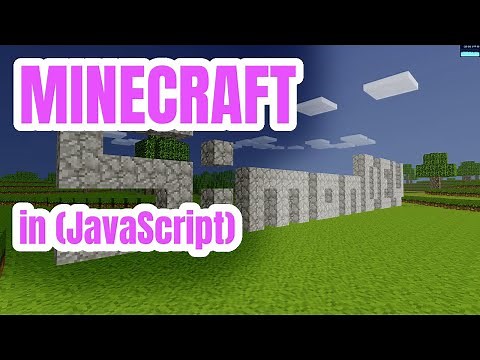 Coding Minecraft in JavaScript