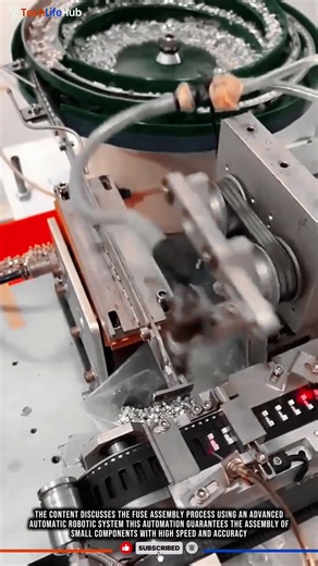 Innovation Fuse Assembly Robot: Fast, Precise Assembly, Electrical Components #tech