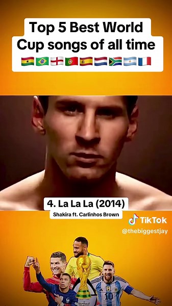 Top 5 Best World Cup Songs of All Time