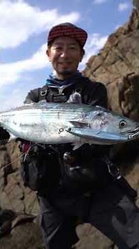 カツオを狂わせるバレットファスト!! #ハードコア #ロックショア #BULLETFAST