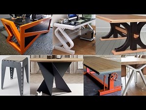 Custom table ideas with metal legs (metal base) #2 / meta legged custom table ideas #2