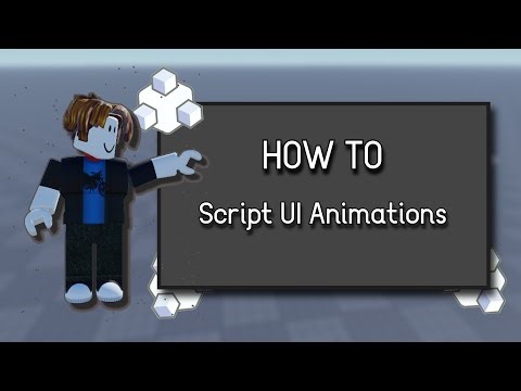 How to Script A Simple UI Animation - Roblox Studio