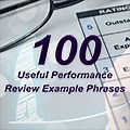 100 Performance Review Example Phrases | The Ultimate List
