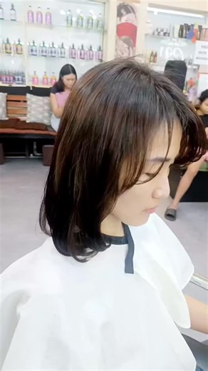 Today's Customer Volume setting (C-curl) Gv guide kim | GV Guide Hair Korean Salon