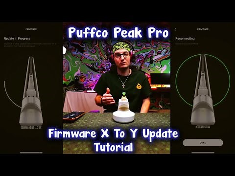 Upgrade Your Puffco Peak Pro Step by Step Firmware Update Tutorial X To Y Update