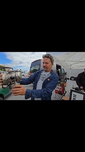 Beautiful antique Solar motorcycle headlights from the Badger Brass Manufacturing Company of Kenosha, Wisconsin found at the AACA Antique Automobile Club of America Fall Swap Meet in Hershey, PA with American Pickers on The History Channel 's expert, Jersey Jon Szalay. Despite the name, these were not solar powered. They produced light by dripping water onto calcium carbide to generate acetylene gas, which was then burned to create a flame. So many lost treasures to unearth at Hershey and I can'