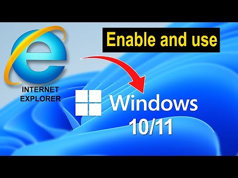 Internet Explorer Enable in Windows 11/10 | Internet Explorer in Microsoft edge