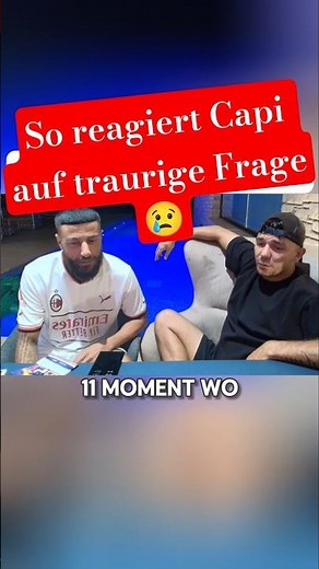 This is how Capi reacts to this emotional question😢.... #capitalbra #live #realtalk