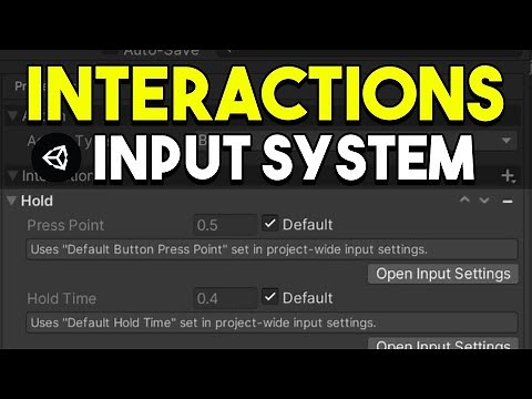 Input System Interactions Explained | Press, Hold, Tap, SlowTap, MultiTap - Unity