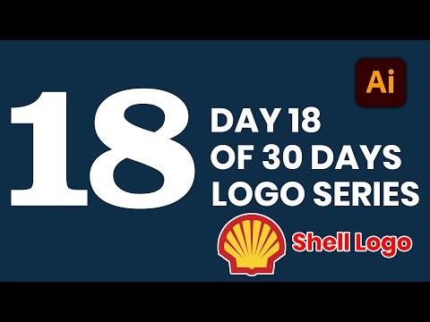 Day 18: Shell Logo Design in Adobe Illustrator | 30 Days Logo Series