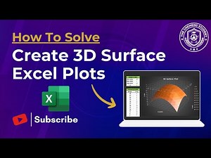 How To Produce 3D Excel Plots Quickly & Easily