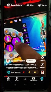 FREE REDEEM CODE | HOW TO GET FREE REDEEM CODE #shorts #short #shortsvideo