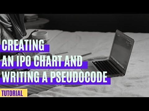 Creating an IPO Chart and Writing a Pseudocode | Tutorial