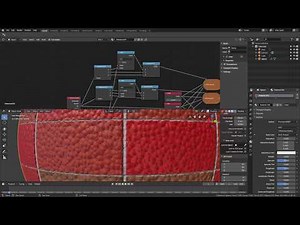 Create a procedural Normal Map in Blender