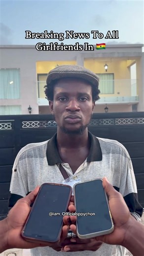 Breaking News To All Girlfriends In Ghana🇬🇭🤩💔🤣 #amfuushi #sppychoncomedy #viralvideos #funnyvideos #breakingnews