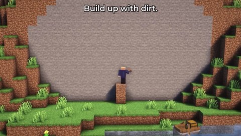 This hidden mountain base is perfect for survival