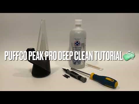 Puffco Peak Pro Deep Clean Tutorial