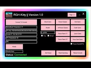 RGH Kitty Tool Free BO2 Tool