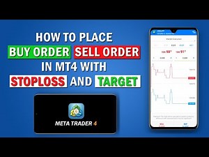 MT4 Buy Sell | How to Place Buy Order, Sell Order, Stop Loss and Take Profit in MT4