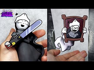 [FNF] Making Taki Sculpture Timelapse [Friday Night Fever] - Friday Night Funkin' Mod