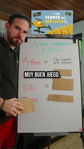 Aprende a programar mientras juegas 👾🎮 #programacion #programador #software #developer