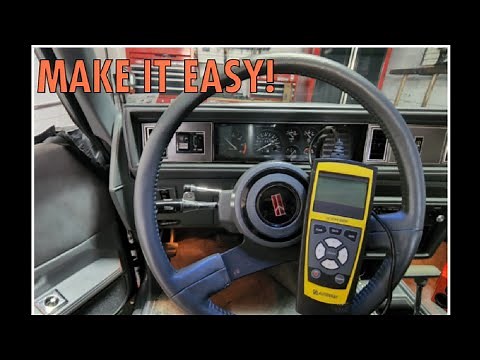 Reading GM OBD 1 Trouble Codes With a Scan Tool