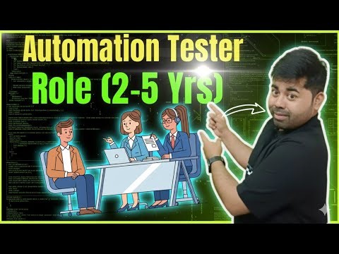 Roles & Responsibilities of Automation Test Engineer (2–5 Years Experience) | Real Project Guide