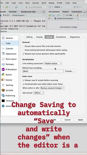 How I Set Up RStudio for Efficient Coding