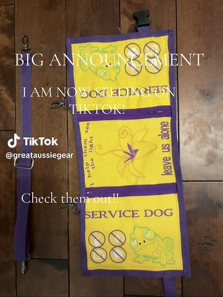 Service Dog Gear Now Available on TikTok