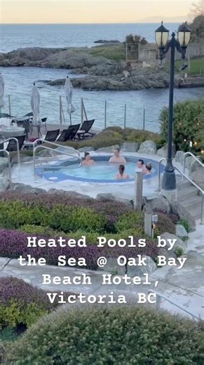 Oceanfront Hot Tubs & Mineral Pool | Oak Bay Beach Hotel Victoria BC