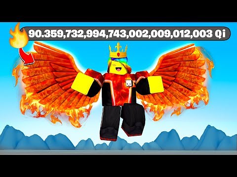 I spent TOO MANY ROBUX to be the PHOENIX GOD.. 🐲🔥