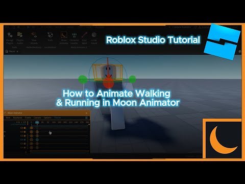 "How to Animate Walking & Running in Moon Animator | Roblox Studio Tutorial"