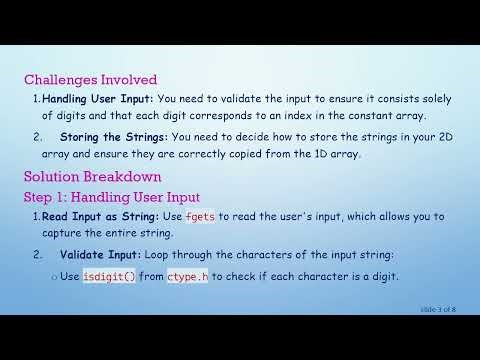 How to Build a 2D Array from a 1D Array in C