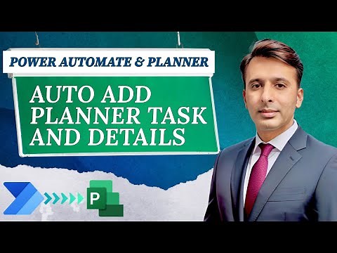 Create Tasks in Microsoft Planner, Add Assignee, References, Checklist via Power Automate