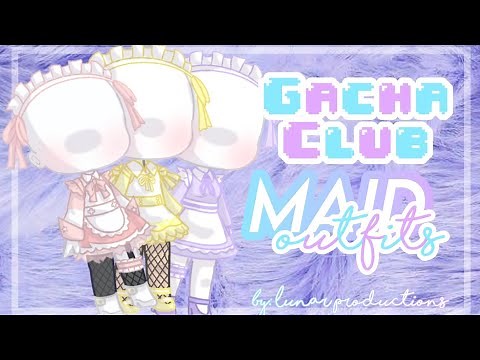 🌸 Gacha Club 🌸 Maid Outfit Ideas 🌸
