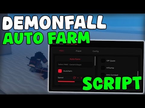 [😈BEST] Roblox Demonfall Script Auto Farm, Kill Aura, No Fall Damage & MORE Pastebin 2025
