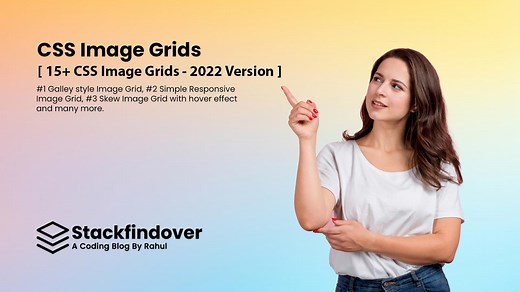 15+ CSS Image Grids - Stackfindover