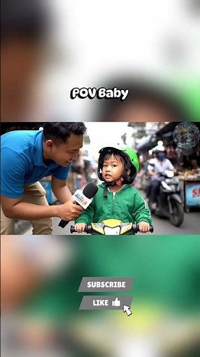 Baby Driver 2 #pov #ai #baby #funny #driver