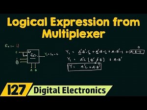 Logical Expression from Multiplexer