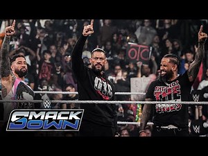 Roman Reigns and The Usos stand united before WWE Crown Jewel: SmackDown highlights, Nov. 1, 2024