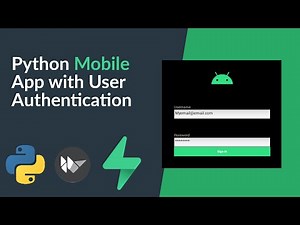 Python Mobile App with User Authentication | Kivy and Supabase