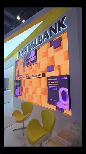 Mechanical matrix screen #led