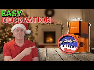 Make a MAGICAL Christmas Ornament in Just 30 Minutes With the xTool F2