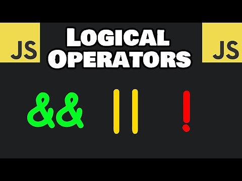 Learn JavaScript LOGICAL OPERATORS in 5 minutes ❗