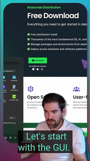 3D Python Environment Setup with Anaconda GUI #3D #pointcloud #datascience