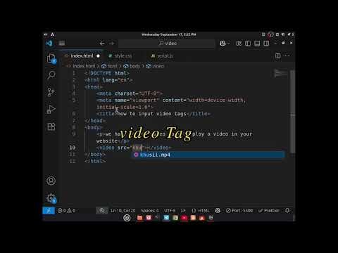 Master the HTML video Tag | Embed & Control Videos Like a Pro!